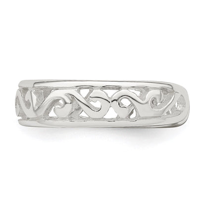 Sterlingsilber Zehenring