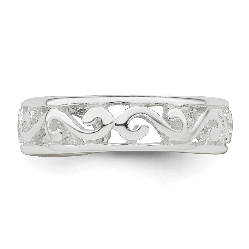 Sterlingsilber Zehenring