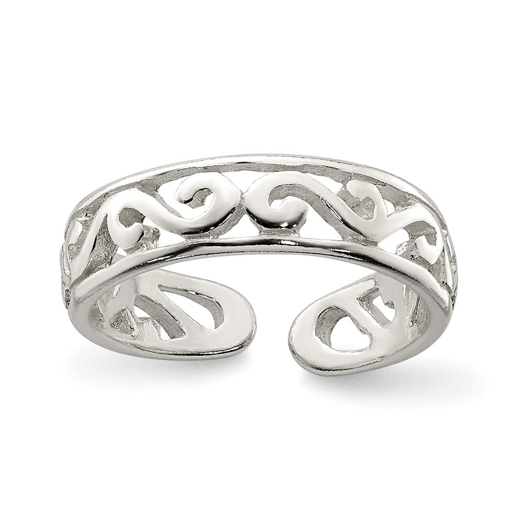 Sterlingsilber Zehenring