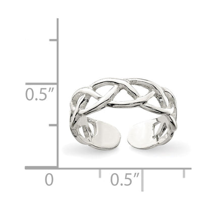 Sterlingsilber Zehenring