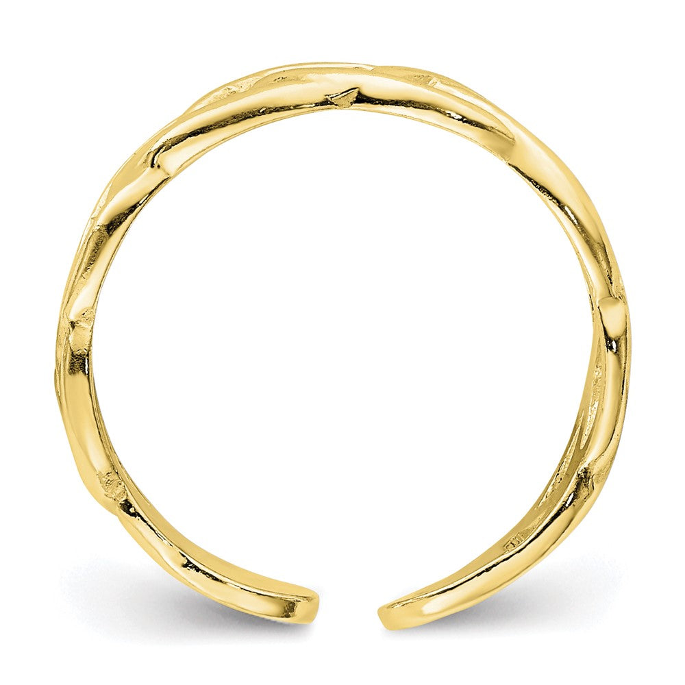 Vergoldet Sterlingsilber Silberfarben Zehenring