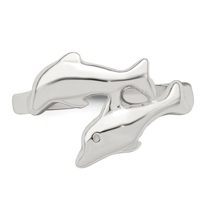 Sterlingsilber Delfin Zehenring