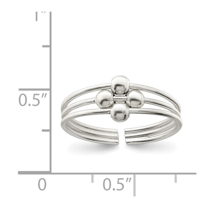 Sterlingsilber Zehenring
