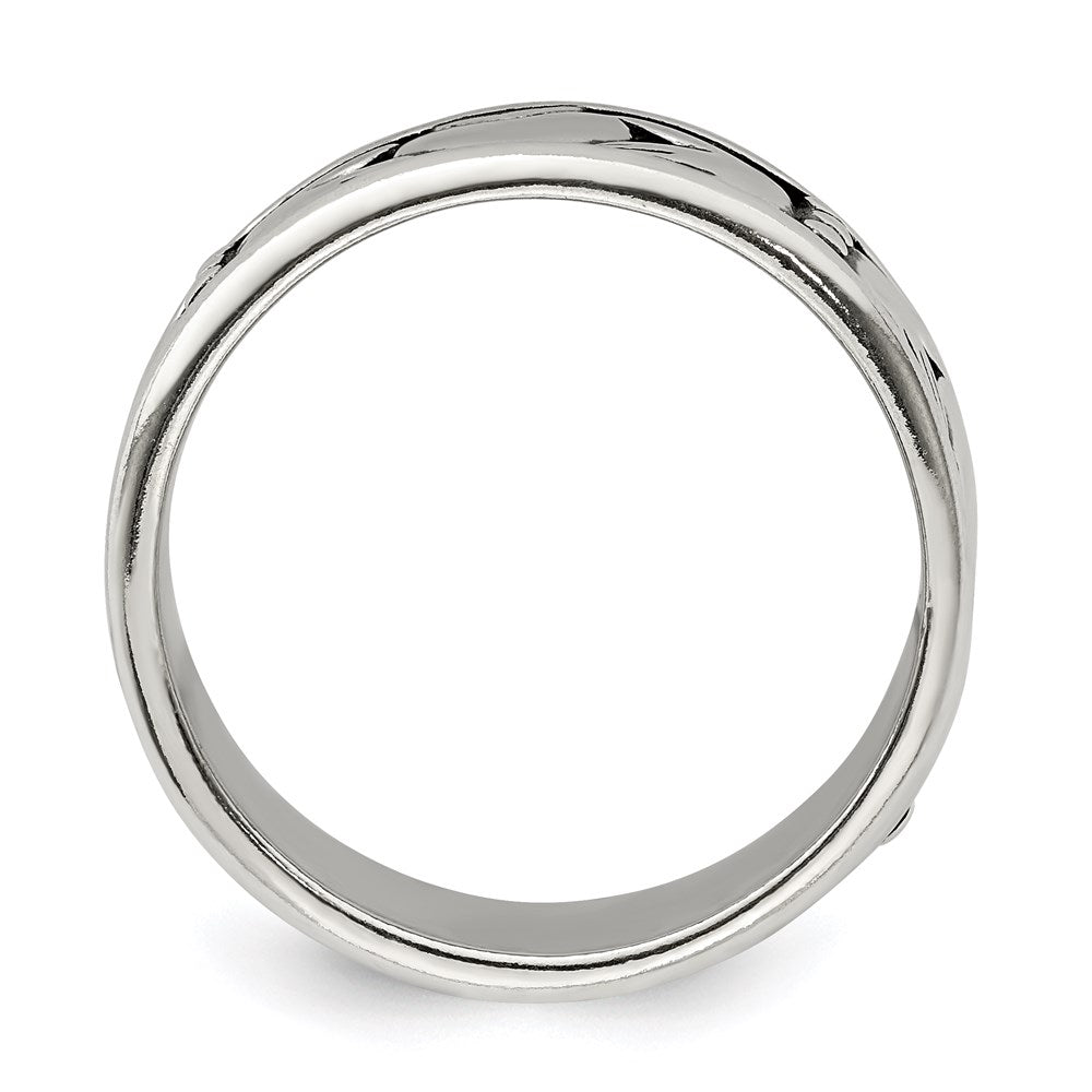 Sterlingsilber Claddagh Design Ring