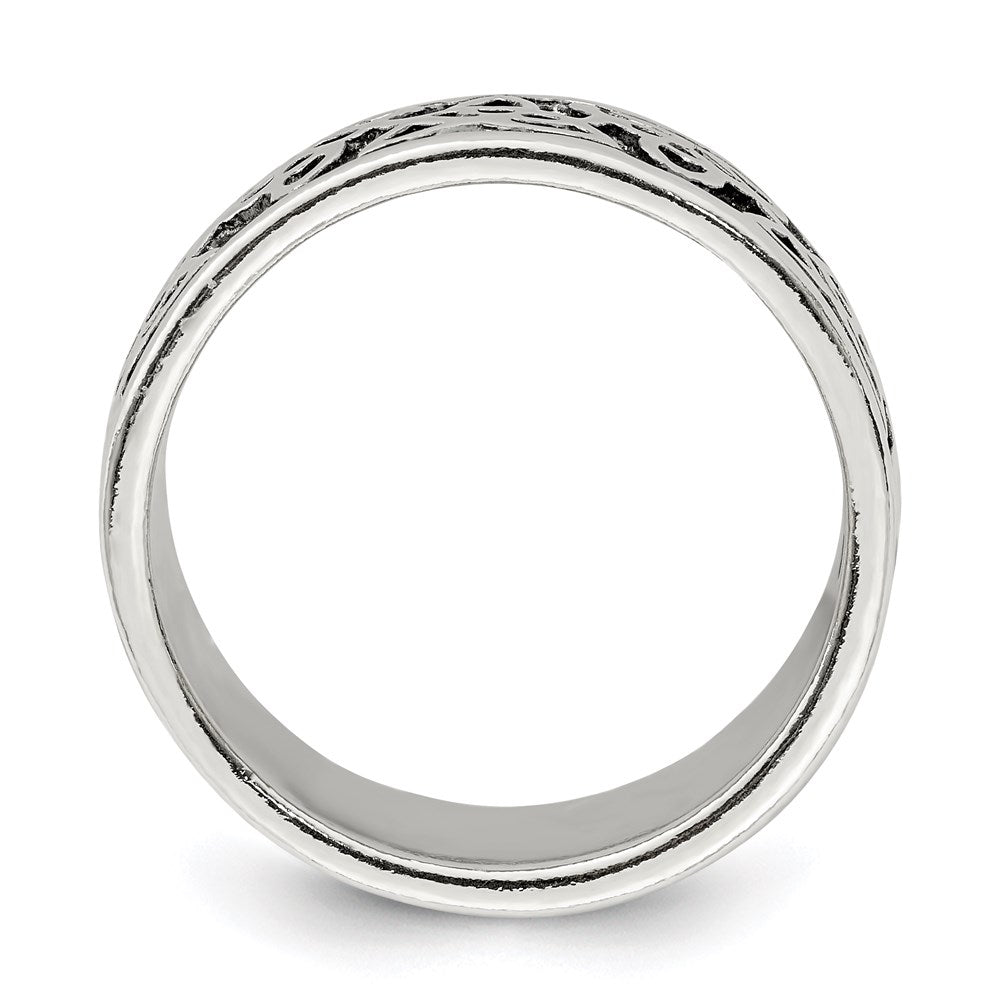 Sterlingsilber Antikisiert Keltisch Knoten Ring
