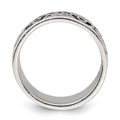 Sterlingsilber Antikisiert Keltisch Knoten Ring