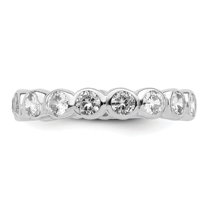 Sterlingsilber Zirkonia Ring