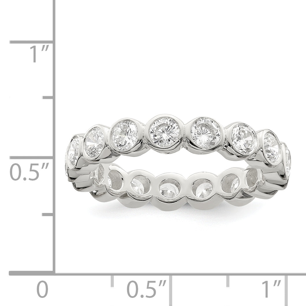 Sterlingsilber Zirkonia Ring