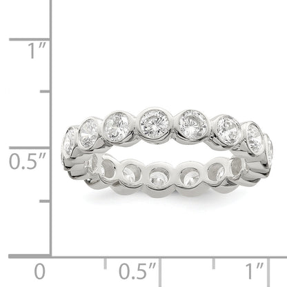 Sterlingsilber Zirkonia Ring