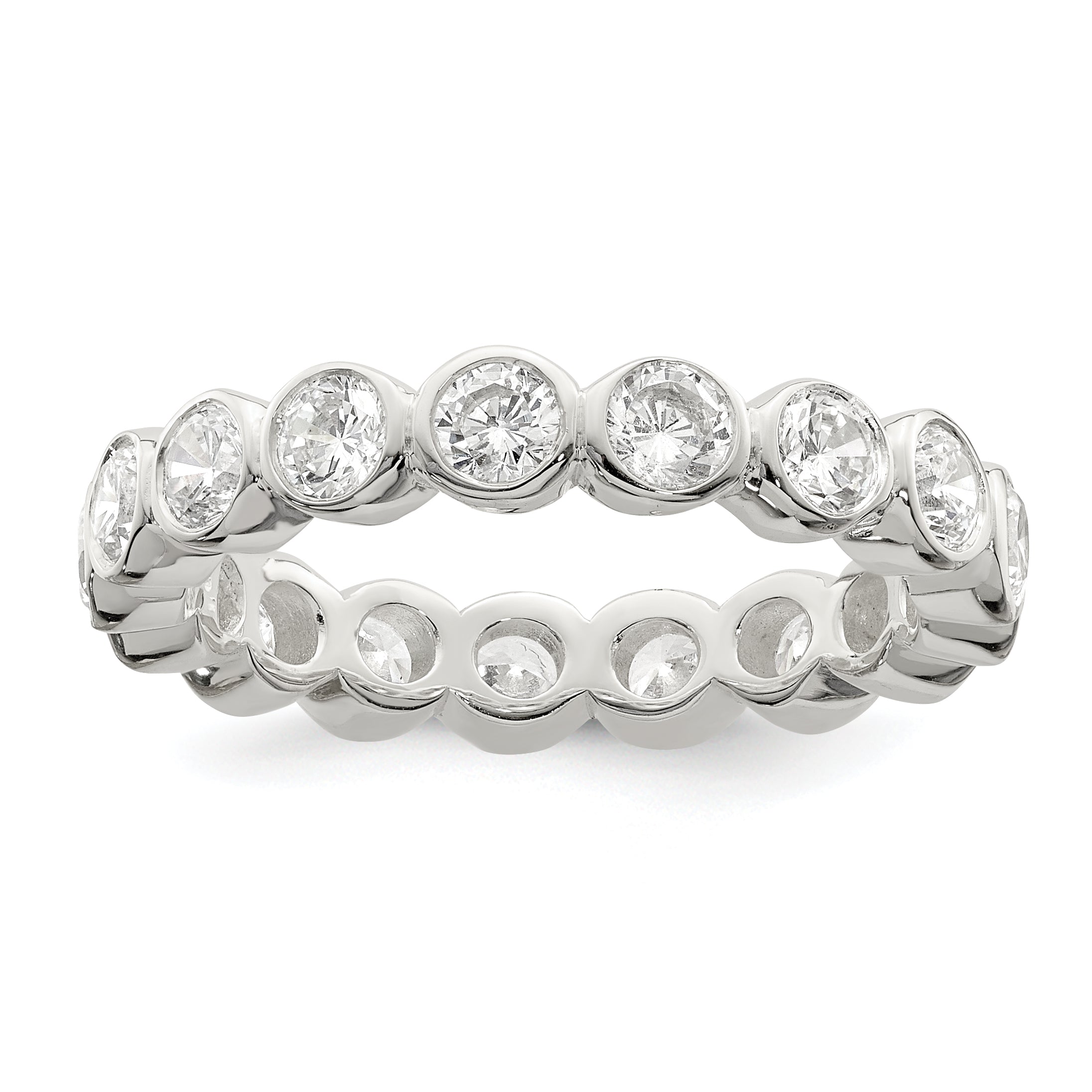 Sterlingsilber Zirkonia Ring