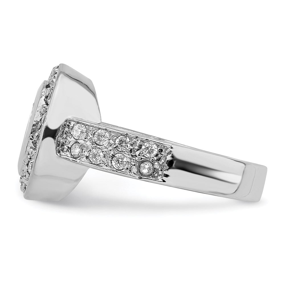 Sterlingsilber Zirkonia Ring
