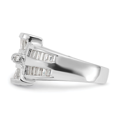 Sterlingsilber Fantasie Zirkonia Ring