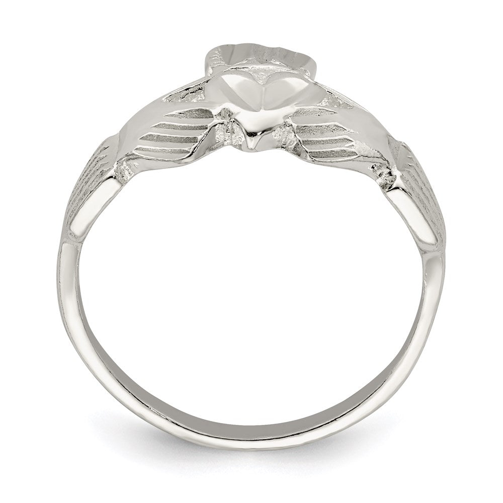 Sterlingsilber Claddagh Ring