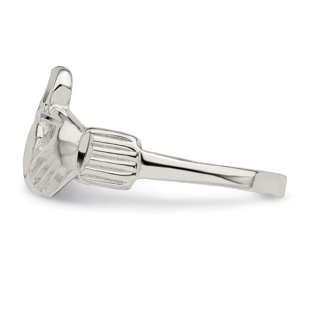 Sterlingsilber Claddagh Ring