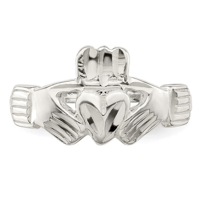 Sterlingsilber Claddagh Ring