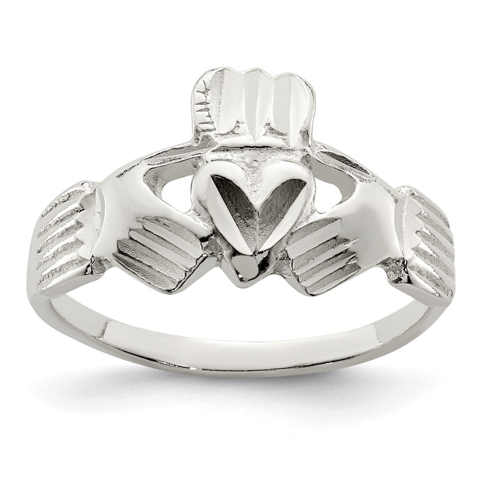Sterlingsilber Claddagh Ring