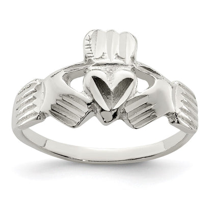 Sterlingsilber Claddagh Ring