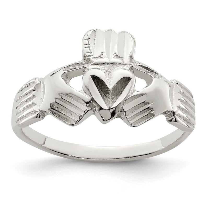 Sterlingsilber Claddagh Ring