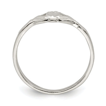 Sterlingsilber Claddagh Ring