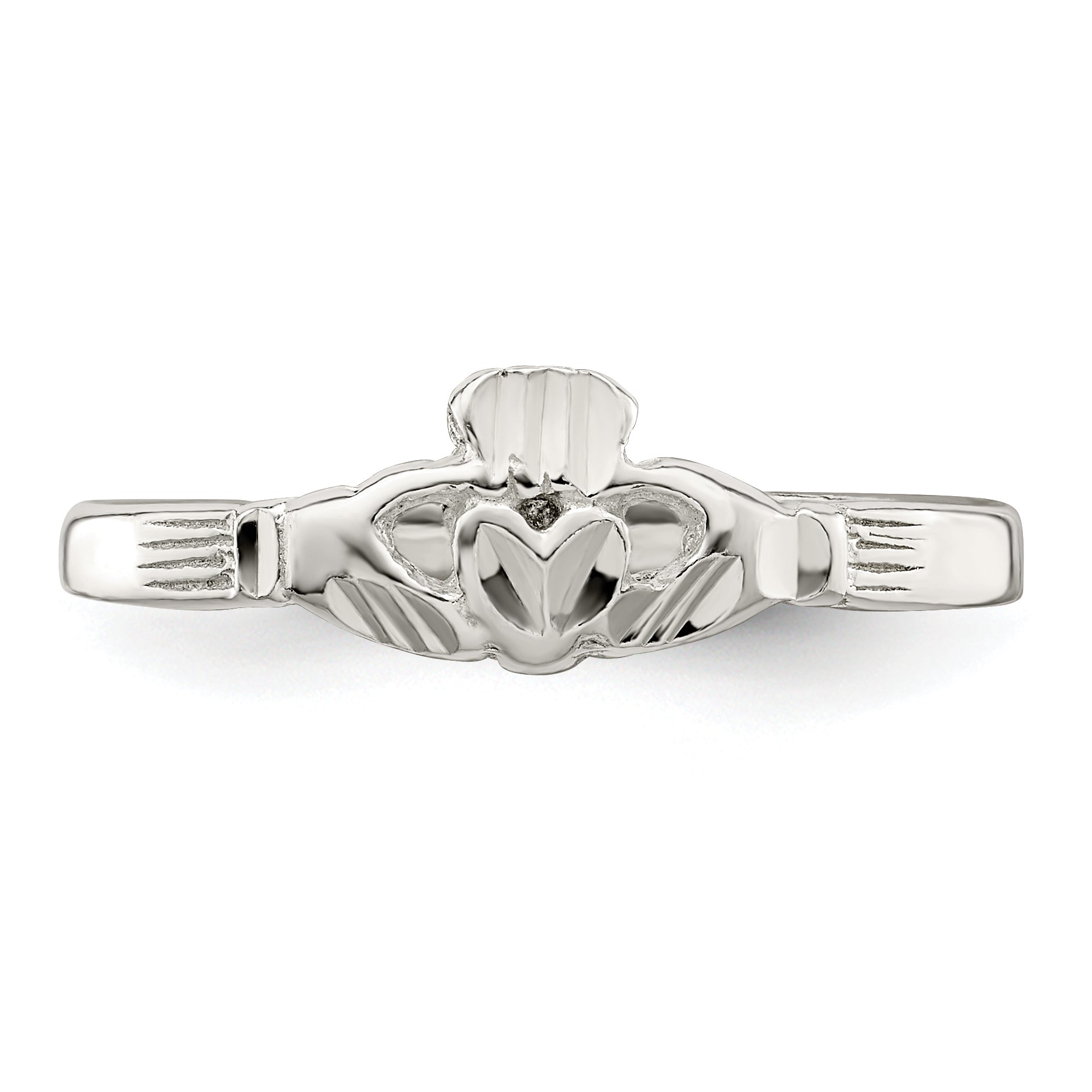 Sterlingsilber Claddagh Ring