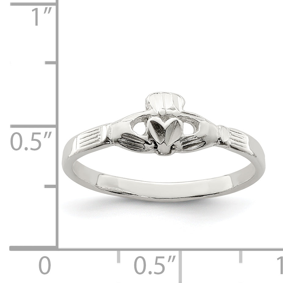 Sterlingsilber Claddagh Ring