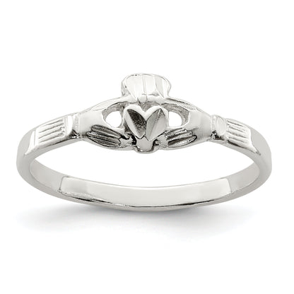 Sterlingsilber Claddagh Ring