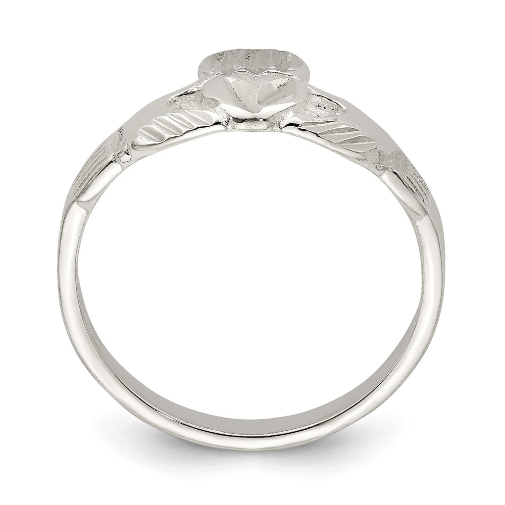 Sterlingsilber Claddagh Ring