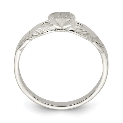 Sterlingsilber Claddagh Ring