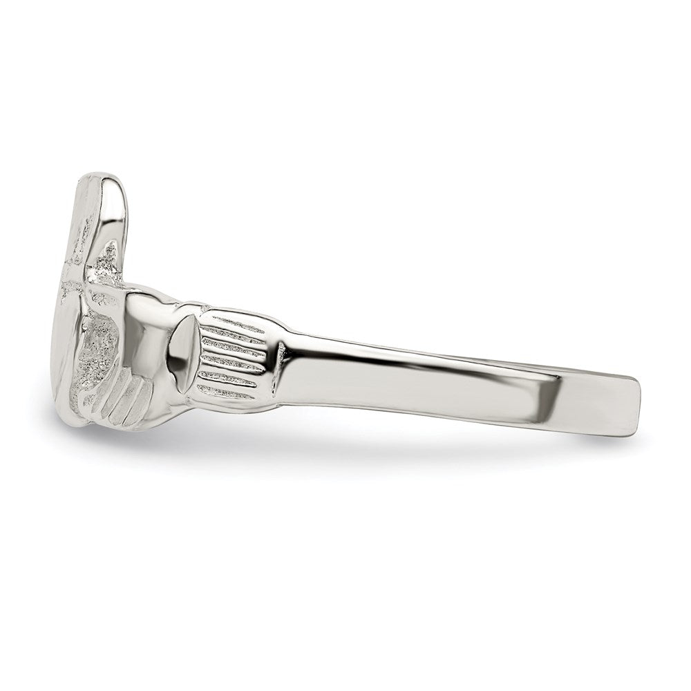 Sterlingsilber Claddagh Ring