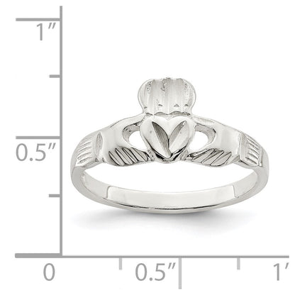 Sterlingsilber Claddagh Ring