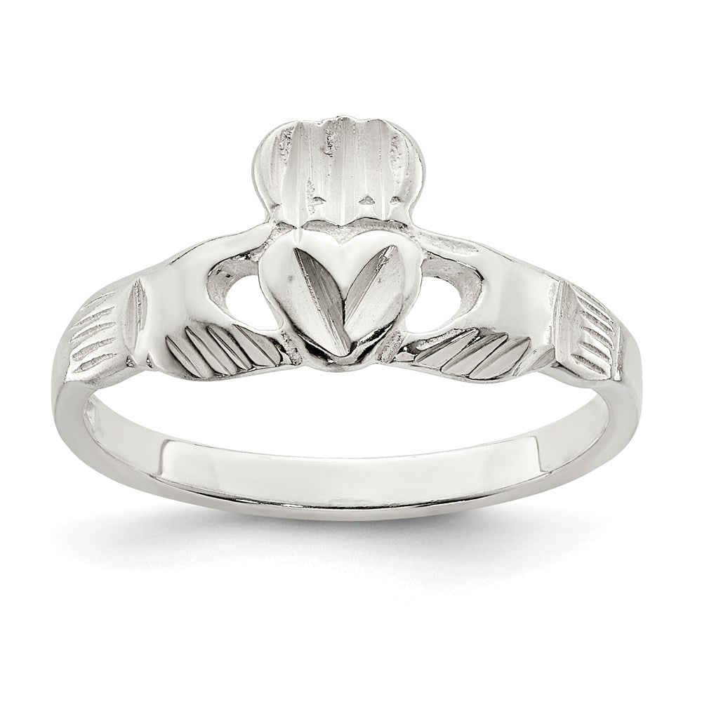 Sterlingsilber Claddagh Ring