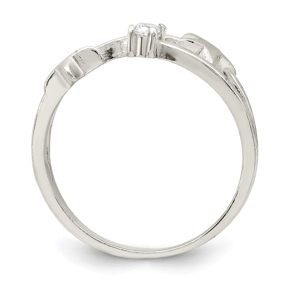Sterlingsilber Zirkonia Stern Ring