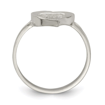 Sterlingsilber Herz Ring