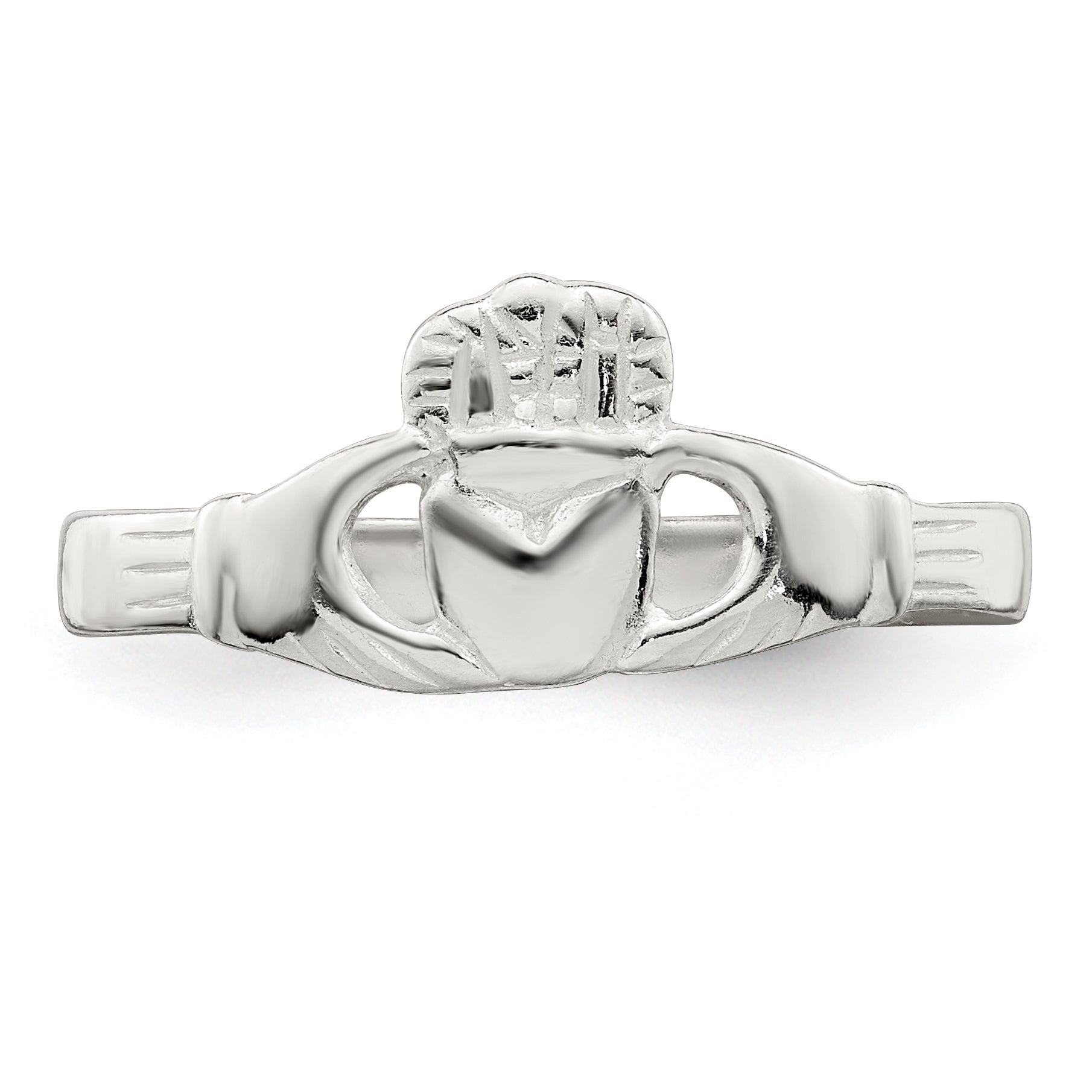 Sterlingsilber Claddagh Ring