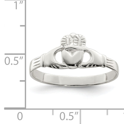 Sterlingsilber Claddagh Ring