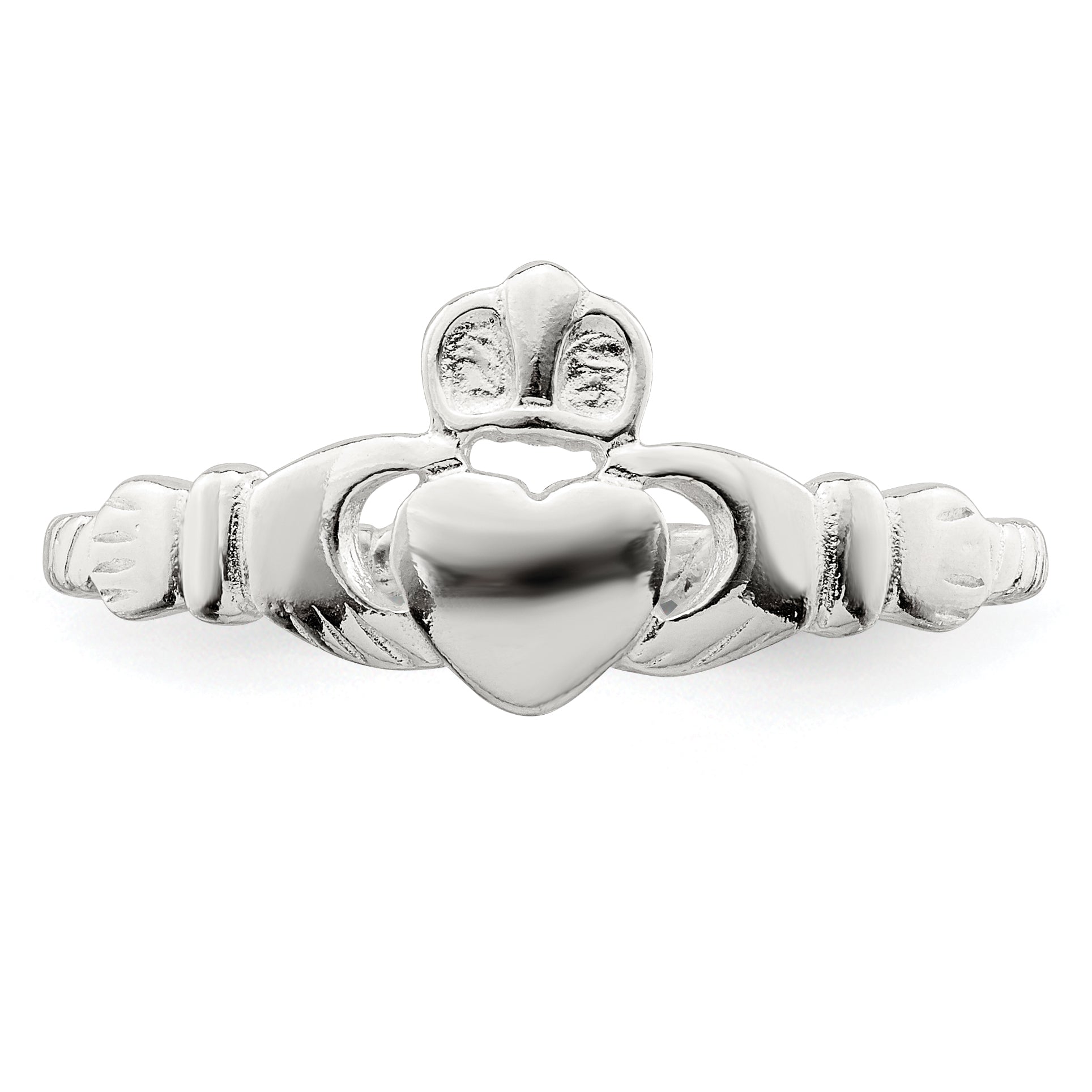 Sterlingsilber Claddagh Ring