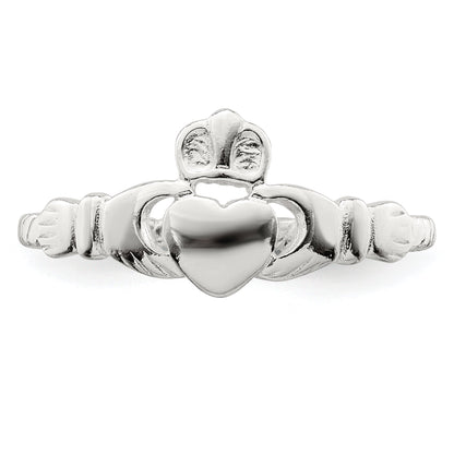 Sterlingsilber Claddagh Ring