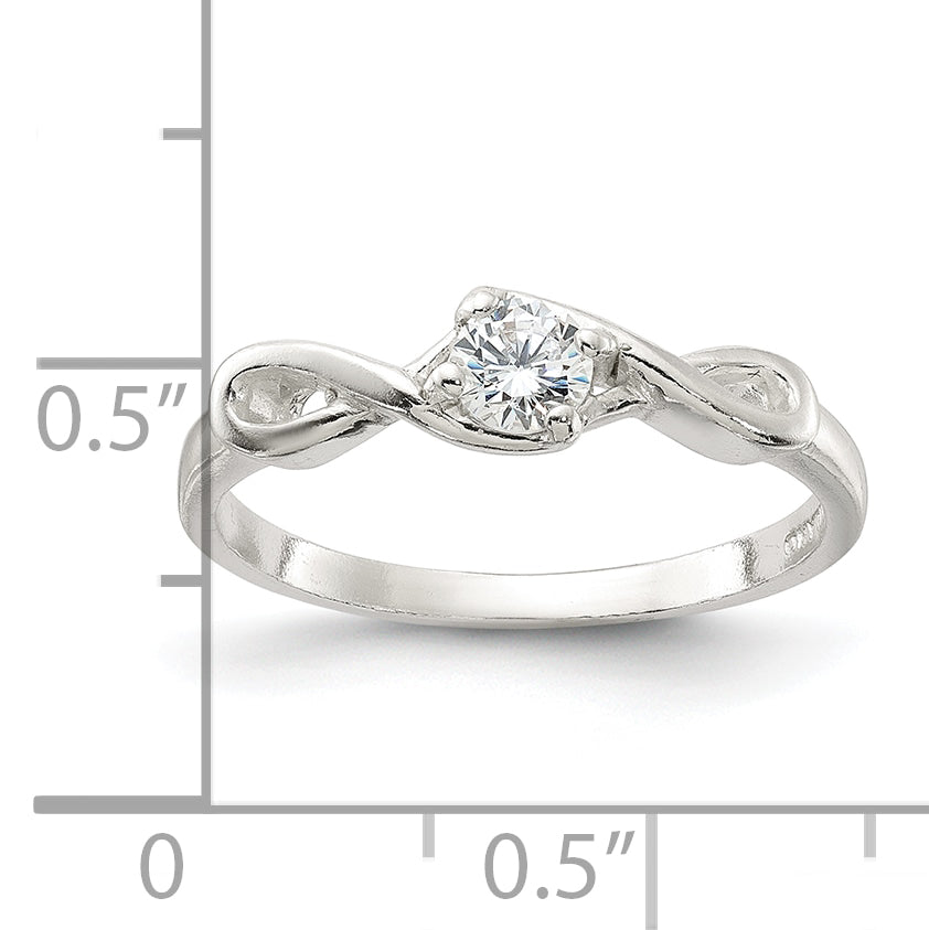 Sterlingsilber Zirkonia Ring