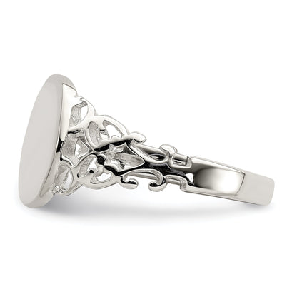Sterlingsilber Siegel Ring