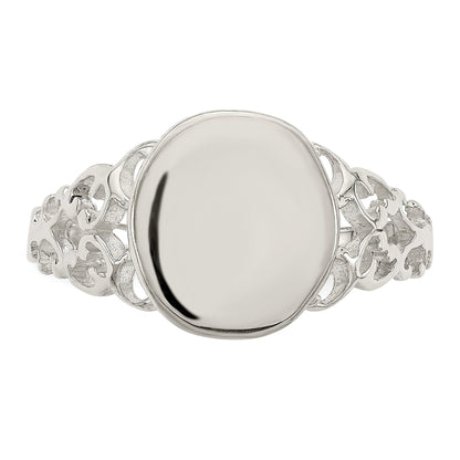 Sterlingsilber Siegel Ring