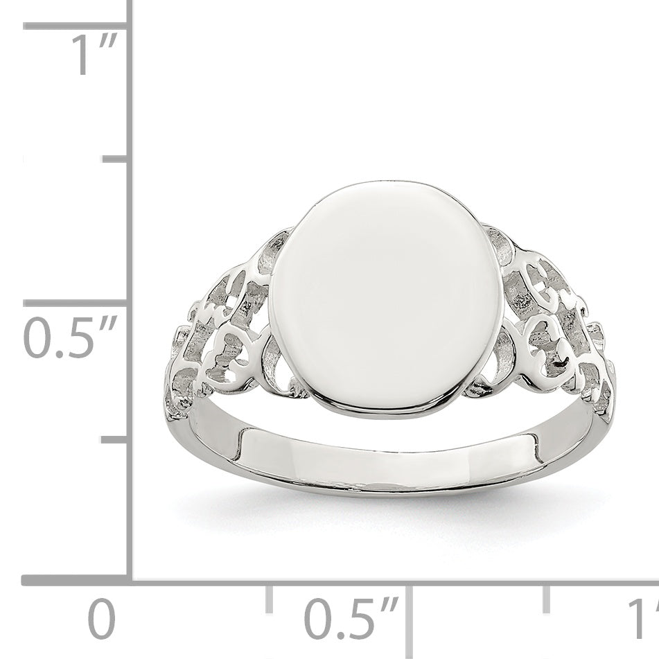 Sterlingsilber Siegel Ring