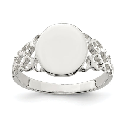 Sterlingsilber Siegel Ring