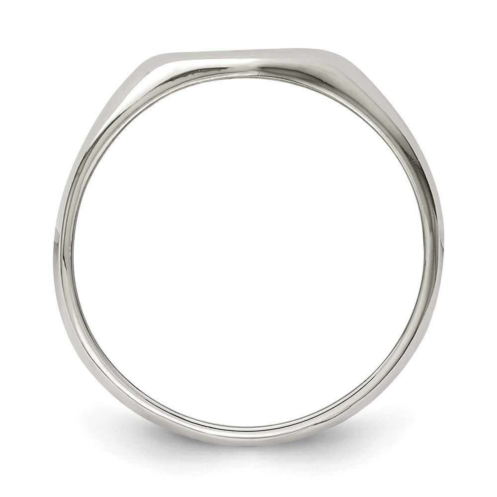 Sterlingsilber Herz Siegel Ring