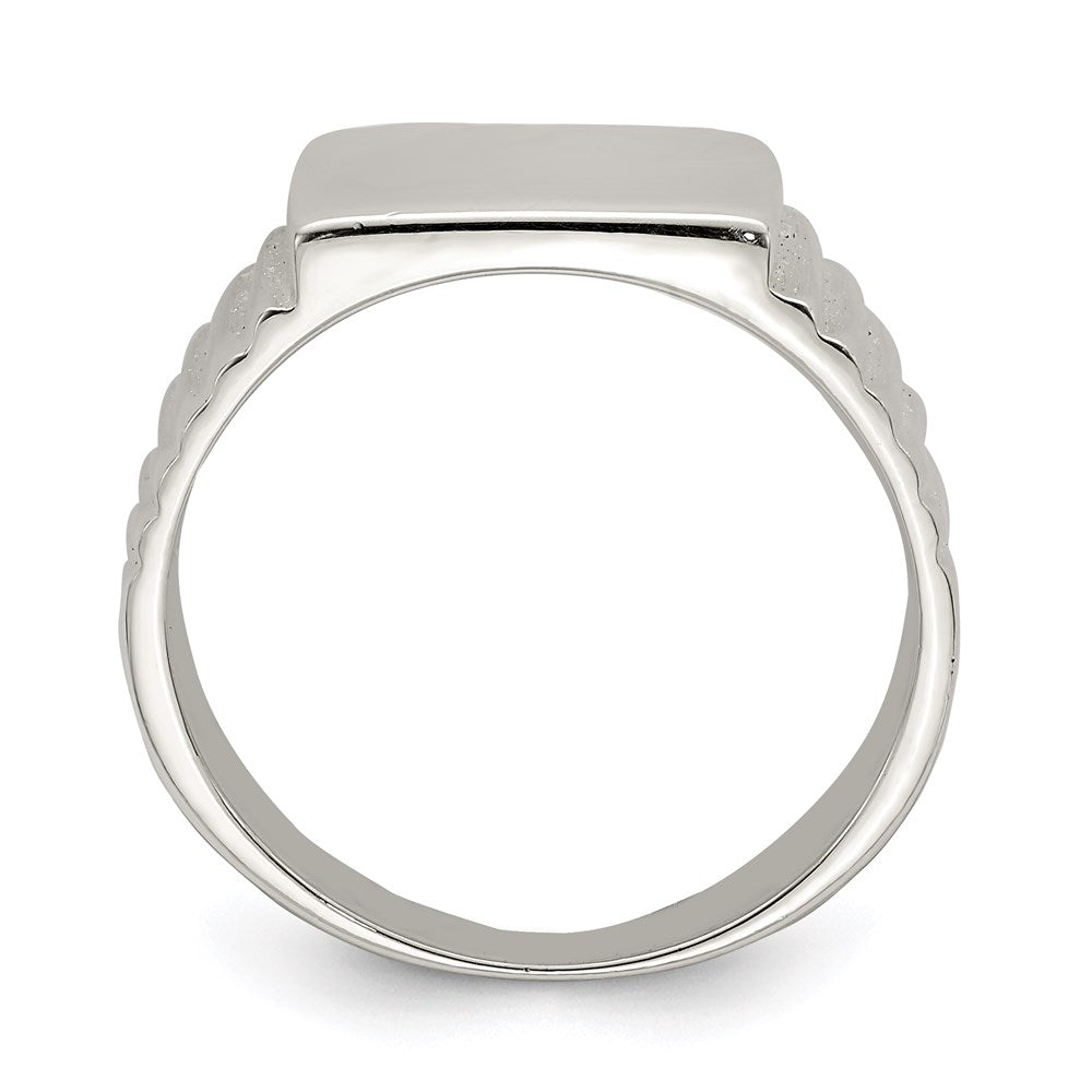 Sterlingsilber Siegel Ring