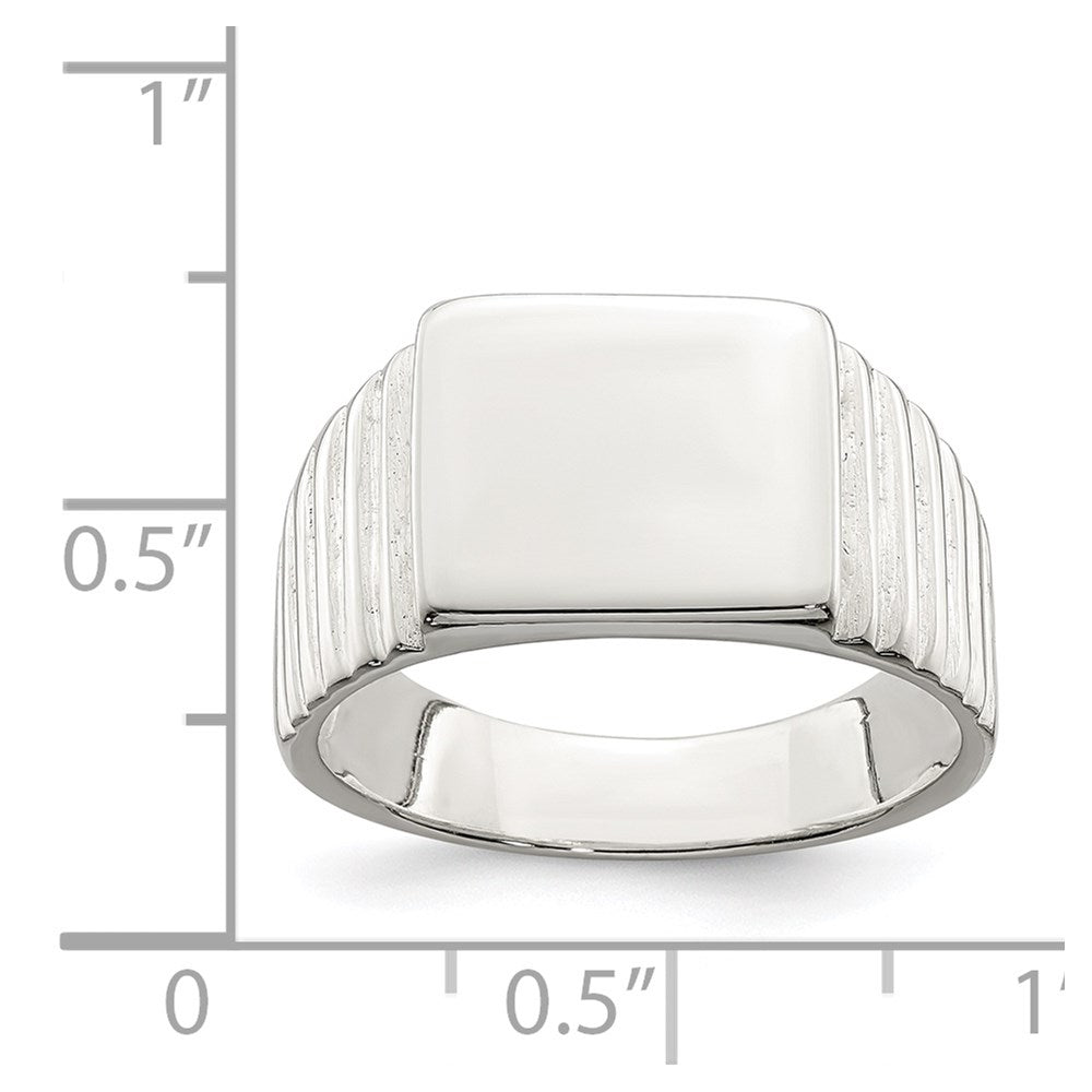 Sterlingsilber Siegel Ring