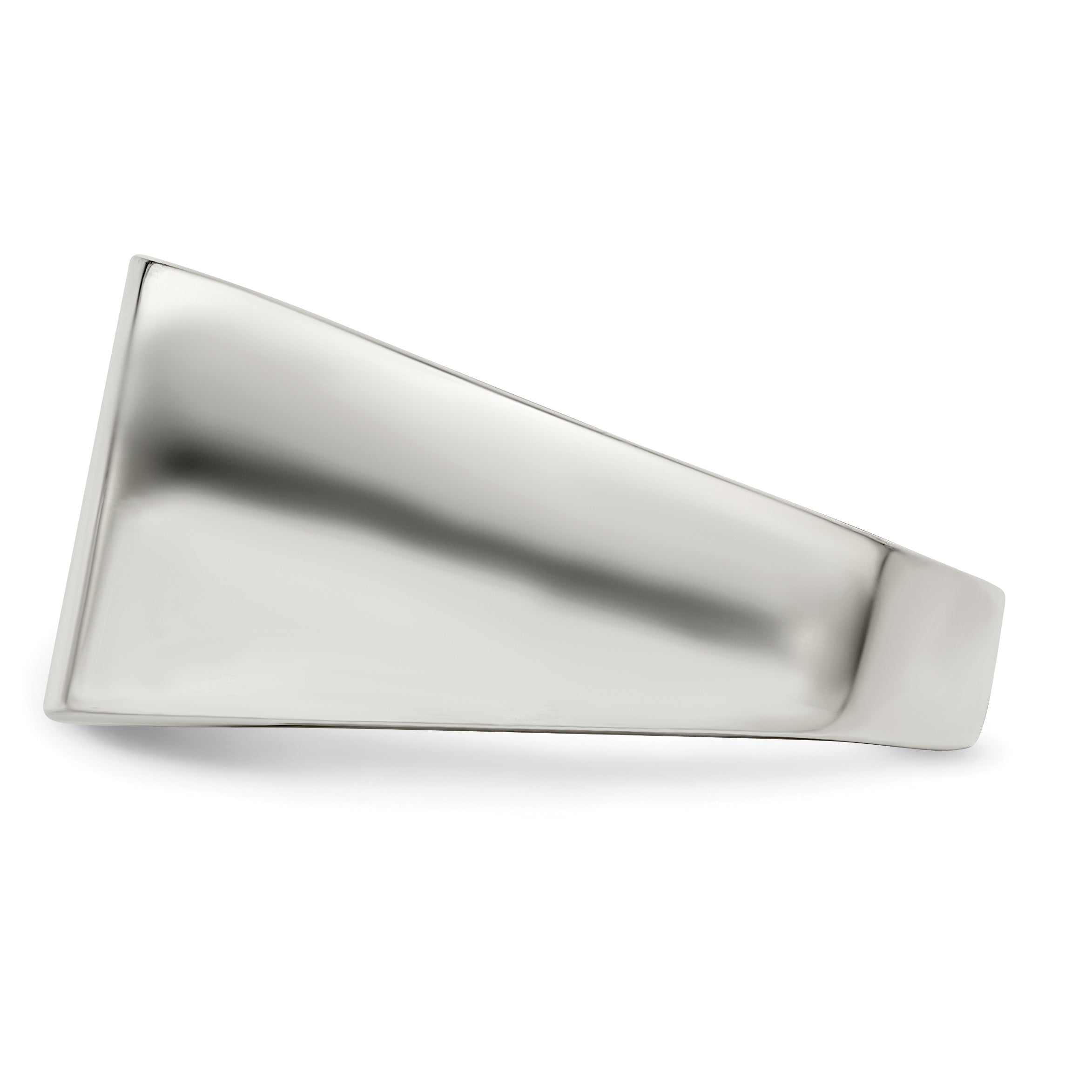 Sterlingsilber 12x14mm Geschlossen Rückseite Siegel Ring