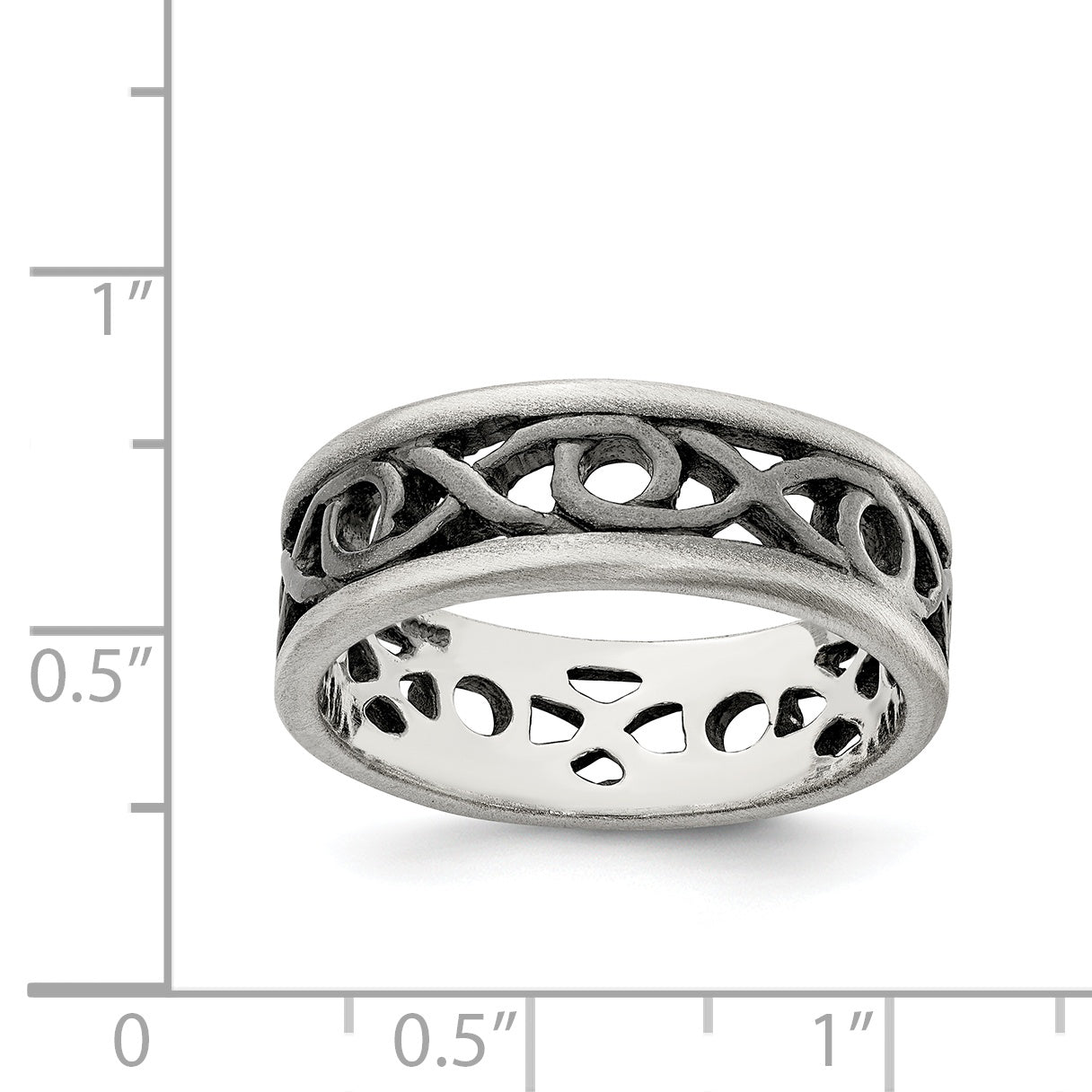 Sterlingsilber X&o Design Ring