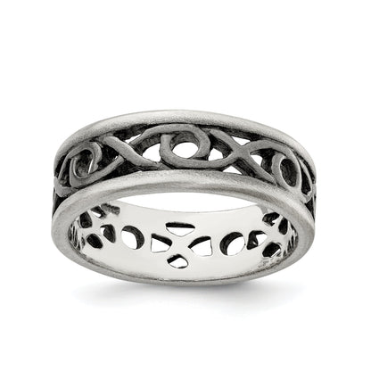 Sterlingsilber X&o Design Ring
