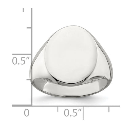 Sterlingsilber Siegel Ring
