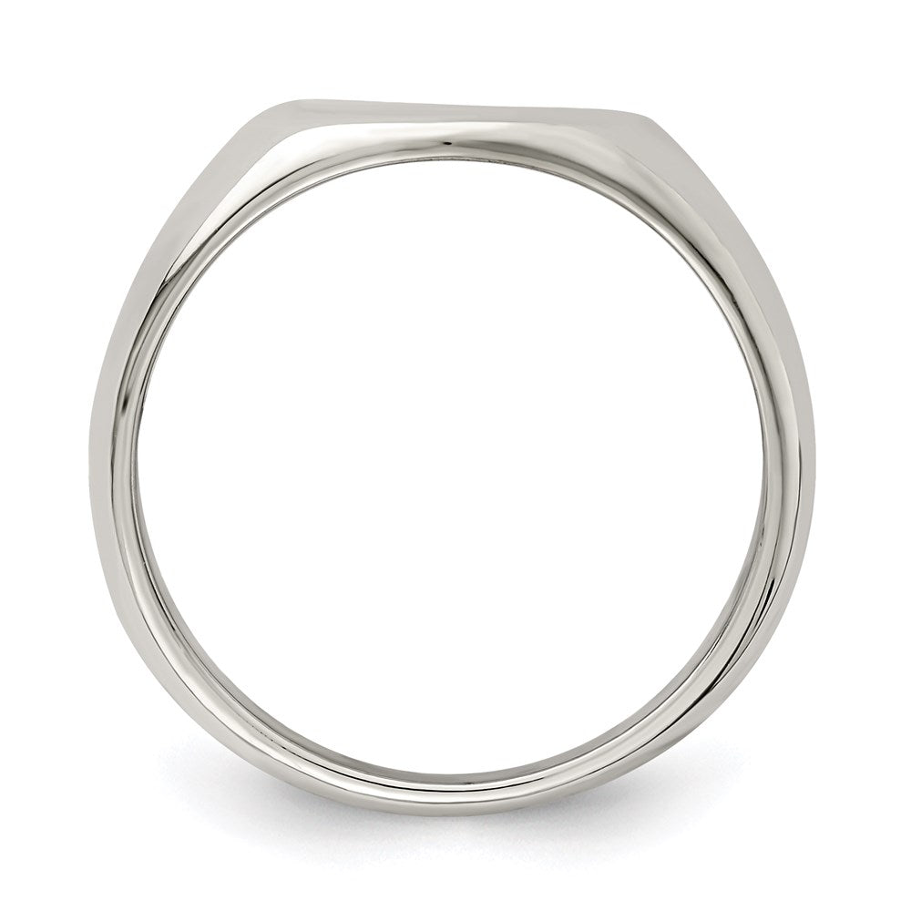 Sterlingsilber Herz Siegel Ring